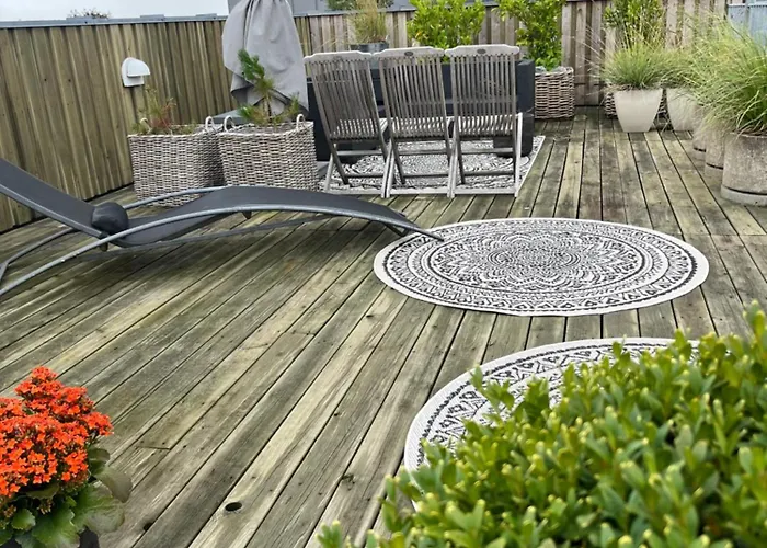 Skon Beliggende M.tagterrasse Apartment